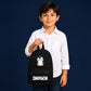 Penguin Kids Backpack with Custom Initial - Small Size