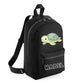 Turtle Kids Backpack with Custom Name - Small Size