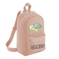 Turtle Kids Backpack with Custom Name - Small Size