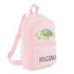 Turtle Kids Backpack with Custom Name - Small Size