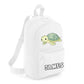 Turtle Kids Backpack with Custom Name - Small Size