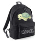 Turtle Kids Backpack with Custom Name - Large Size