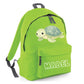 Turtle Kids Backpack with Custom Name - Large Size