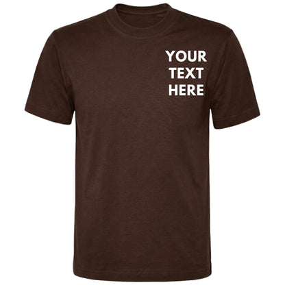 Custom Workwear Text Printed Tshirt