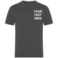 Custom Workwear Text Printed Tshirt