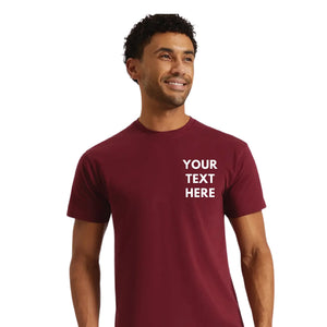 Custom Workwear Text Printed Tshirt