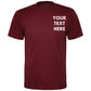 Custom Workwear Text Printed Tshirt