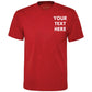 Custom Workwear Text Printed Tshirt