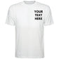 Custom Workwear Text Printed Tshirt
