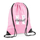 Customised Kids String Bag with Custom Initial & Name