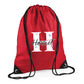 Customised Kids String Bag with Custom Initial & Name
