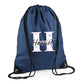 Customised Kids String Bag with Custom Initial & Name