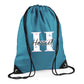Customised Kids String Bag with Custom Initial & Name