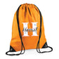 Customised Kids String Bag with Custom Initial & Name