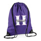 Customised Kids String Bag with Custom Initial & Name
