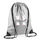 Customised Kids String Bag with Custom Initial & Name