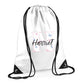 Customised Kids String Bag with Custom Initial & Name