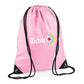 Customised Kids String Bag with Custom Name