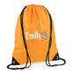 Cute Elephant Kids String Bag with Custom Name Personalised String Bag