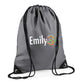 Cute Elephant Kids String Bag with Custom Name Personalised String Bag