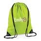 Cute Elephant Kids String Bag with Custom Name Personalised String Bag