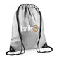Cute Elephant Kids String Bag with Custom Name Personalised String Bag