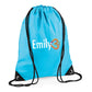 Cute Elephant Kids String Bag with Custom Name Personalised String Bag