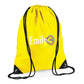 Cute Elephant Kids String Bag with Custom Name Personalised String Bag