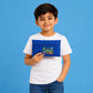 Dinosaur Kids Quadra Pencil Case with Custom Name