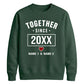 Cute Together Since Personalised For him For her gift sweatshirt