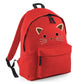 Kids Backpack Black Cat Face Cute School Bag for Girls - Large Size