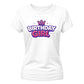 12 Year Old Girl Birthday Gift Cute Crown Birthday Ladies Fit T-Shirt