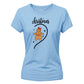 Cute Gingerbread Graphic Christmas Ladies T-Shirt