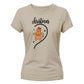 Cute Gingerbread Graphic Christmas Ladies T-Shirt
