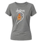Cute Gingerbread Graphic Christmas Ladies T-Shirt
