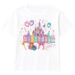 Cute Princess Castle Kids Birthday T Shirt Girls Birthday Outfit Birthday Tee