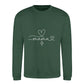 Cute Heart Mama Mothers Day Printed Unisex Sweatshirt