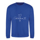 Cute Heart Mama Mothers Day Printed Unisex Sweatshirt