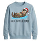 Cute Her Otter Half Graphic Christmas Unisex Sweatshirt