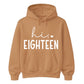 18th Birthday Unisex Hoodie Hi Eighteen