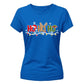 Cute Ho Ho Ho Graphic Christmas Ladies T-Shirt