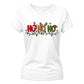 Cute Ho Ho Ho Graphic Christmas Ladies T-Shirt
