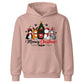 Cute Meowy Christmas Cat Graphic Kids Hoodie