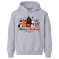 Cute Meowy Christmas Cat Graphic Kids Hoodie