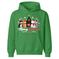 Cute Meowy Christmas Cat Graphic Kids Hoodie
