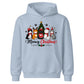 Cute Meowy Christmas Cat Graphic Kids Hoodie