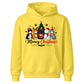 Cute Meowy Christmas Cat Graphic Kids Hoodie