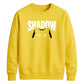 Cute Peeking Cat Shadow Typography Unisex Sweatshirt