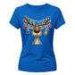 Cute Reindeer Baubles Graphic Christmas Ladies T-Shirt
