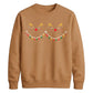 Cute Reindeer Lights Graphic Christmas Unisex Sweatshirt